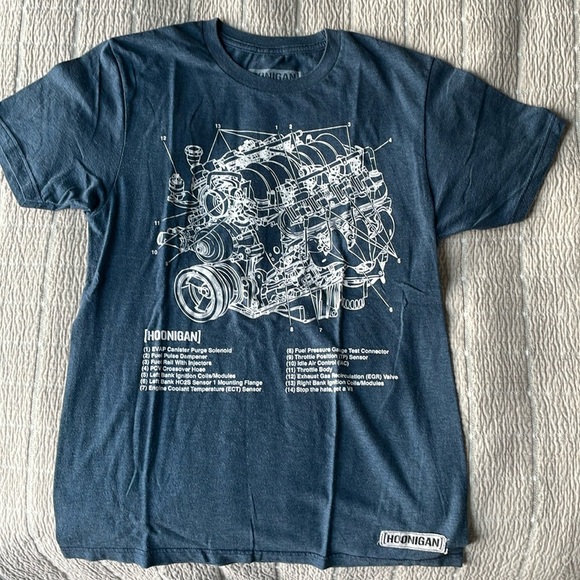 hoonigan Other - Hoonigan car engine tee size S
